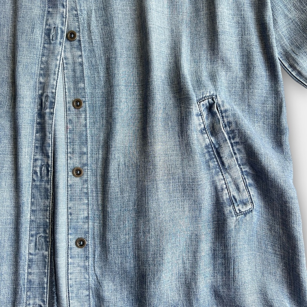 NEW Chill Out Shirtdress by Wash Lab Denim - Picture 5 of 10